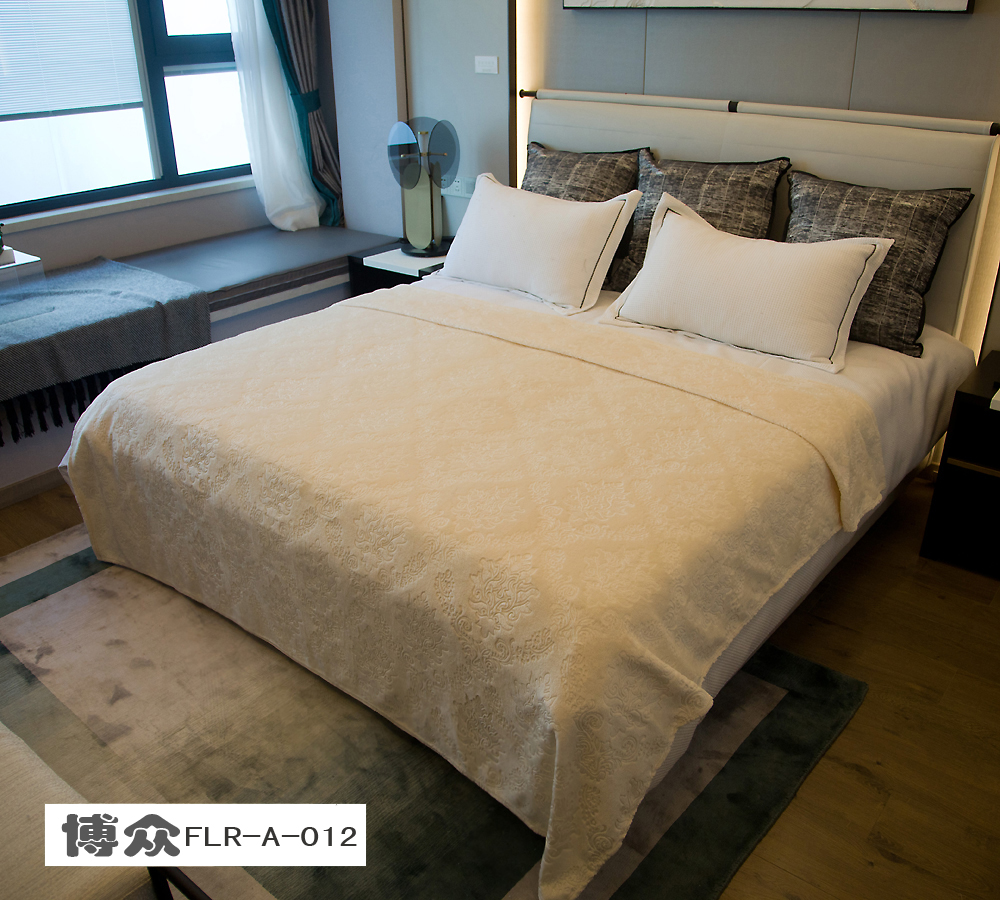 法兰绒压花聚宝盆